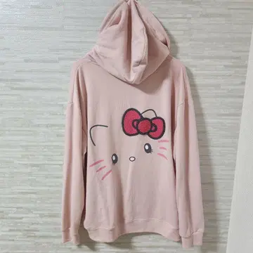 [ L ] USJ 한정판 헬로키티 후드티 핑크