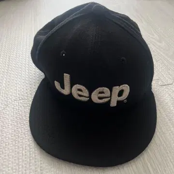 Jeep 블랙 캡 자수 로고
