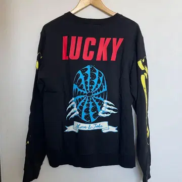 ALDIES LUCKY 그래픽 긴팔 티셔츠