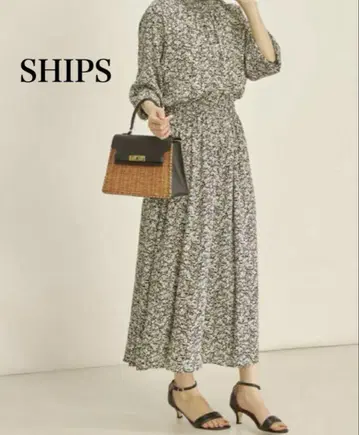 *SHIPS 쉽스 꽃무늬 프린트 원피스*