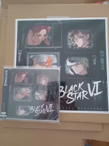 아마존 한정판 BLACK STAR VI 일반ver 메가재킷 포함 CD