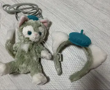 젤라토니 봉제 인형 숄더백 머리띠 세트