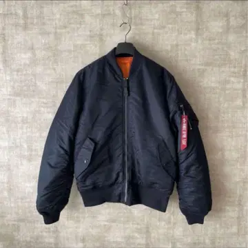 새상품급 [ALPHA] MA-1 재팬핏 모델 네이비 SIZE: XL