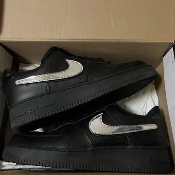 29cm AIR FORCE 1 07 LV8 3 에어 포스 금 은 동