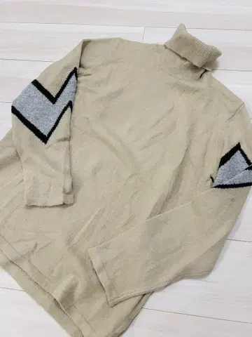 데상트 골프 니트 스웨터 남성용