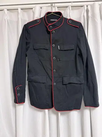블랙 밀리터리 자켓 raleigh p.slider
