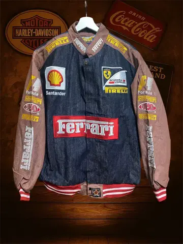 [적자 판매!] Ferrari 디자인 레이싱 자켓
