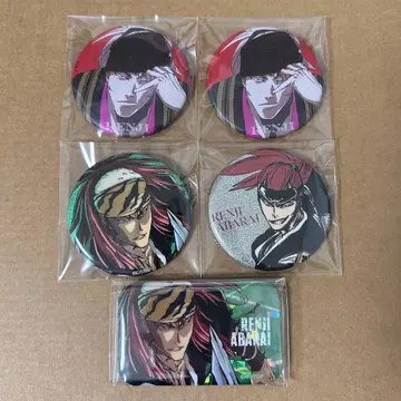 BLEACH WORLD 글리터 매트 홀로 가공 캔뱃지 아산이 렌지
