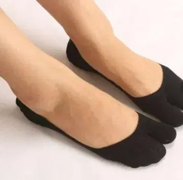 블랙 2개입 풋커버 양말