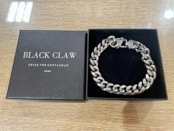 BLACK CLAW 체인 팔찌 미사용 새상품