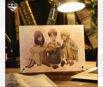 제일복권 진격의 거인 땅울림 아크릴 보드 엘렌 알민 미카사