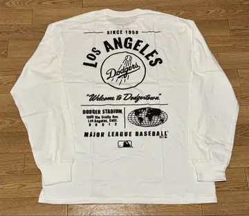 mitchell&ness 긴팔 티셔츠 롱티 다저스 MLB 미사용