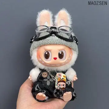 Labubu 라부부 봉제 인형 의류 5개 세트 17cm 봉제 인형 옷 활