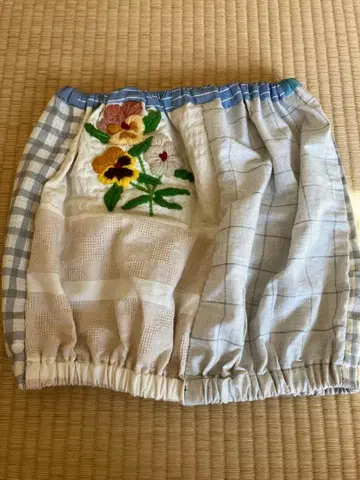 뷔스티에 핸드메이드 자수