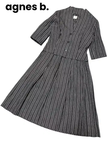 agnes b. 90s VINTAGE 린넨 셋업 프랑스제