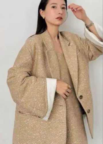 clane 2024ss LOOSE BELL SLEEVE JACKET