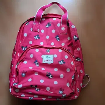 CathKidston 디즈니 도트 무늬 핑크 백팩