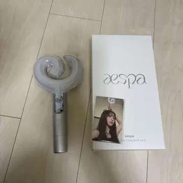 aespa 응원봉 ver2 상자 없음