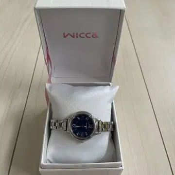 위카 시티즌 솔라텍 네이비 새상품급 손목시계