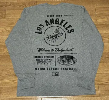 미첼앤네스 긴팔 티셔츠 롱티 다저스 MLB 미사용 M 사이즈