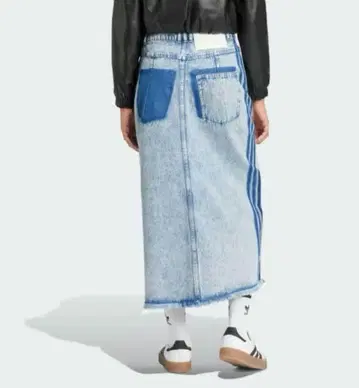 adidas 크세니아 슈나이더 데님 롱 스커트