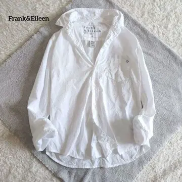 Frank&Eileen BARRY 스키퍼 셔츠 하트 자수 와셔