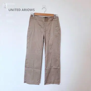 [ 유나이티드 애로우즈/UNITED ARROWS ] 새틴 슬랙스 오피스