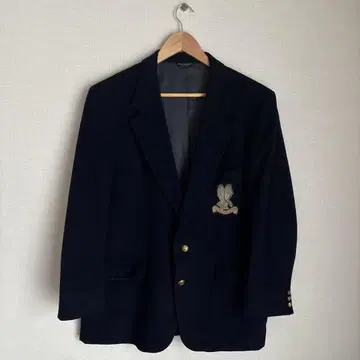 레어 USA제 PBM 캐시미어 테일러드 자켓 자수 로고 콘도르