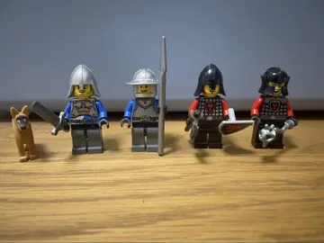 정품 LEGO 캐슬 70400 미니 피규어 4개 세트