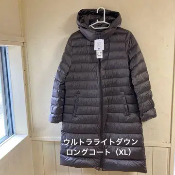 미사용 UNIQLO 울트라 라이트 다운 롱 코트