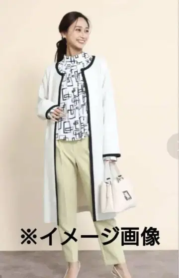 새상품급 야마다야 그랜터블 노카라 코트