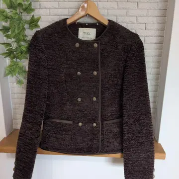 ALTAMODE my Robe 노카라 자켓 브라운