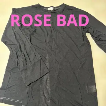 ROSEBUD 블랙 긴팔 티셔츠