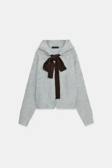 ZARA 대비 드로우 스트링 후디