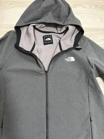 THE NORTH FACE 그레이 후드 부착 후드티 L 사이즈