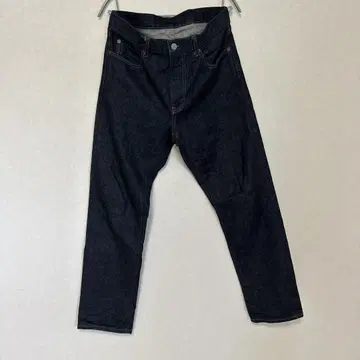 셀비지 데님 레귤러 핏 청바지 유니클로 UNIQLO 31인치