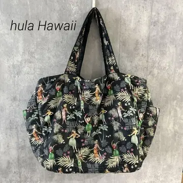 hula 하와이안 프린트 토트백