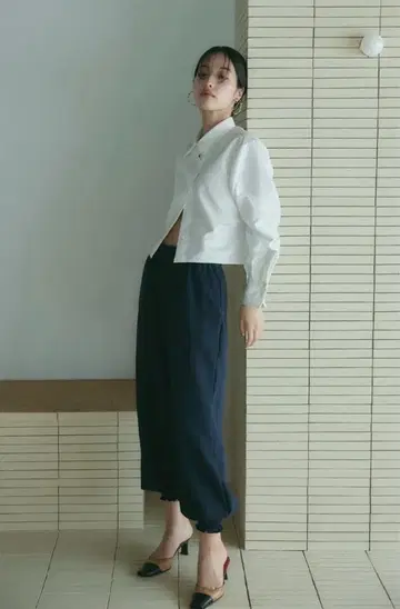 MEER. RIB HEM SWEAT PANTS 네이비
