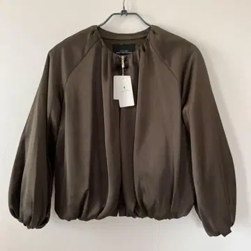 미사용 새상품 UNITED ARROWS 벌룬 슬리브 자켓 충전솜 블루종
