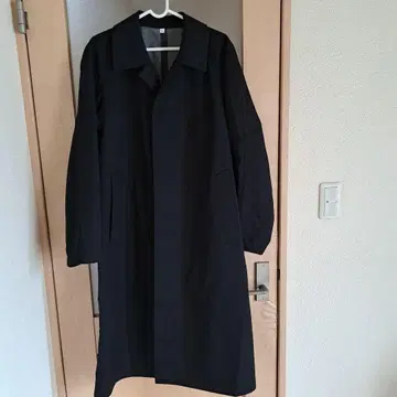 블랙 스텐카라 코트 S 사이즈 유니클로 U