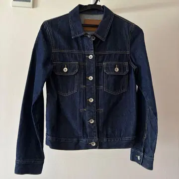 vintage denim 다크 블루 데님 자켓