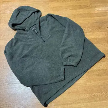 구제 의류 풀오버 후드티 C&B 후드 부착 플리스 L 사이즈