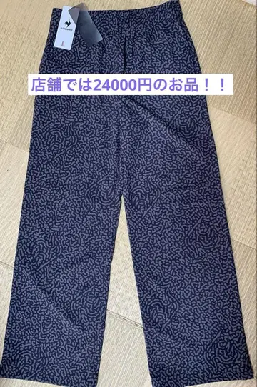 [미사용 새상품] le coq sportif 오샤레 지퍼 포켓 팬츠