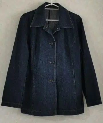 [ 레어 80s ] 깔끔한 데님 자켓 면 100% 레트로 디자인