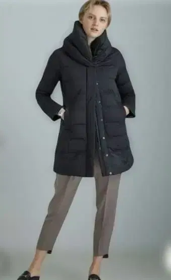 요소우 블랙 다운 자켓 2 사이즈