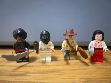 [ 정품 ] LEGO 인디아나 존스 7195 미니 피규어