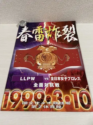 [ 프로레슬링 ] LLPXvs 전일본 여자 프로레슬링 전면 대항전 팜플렛
