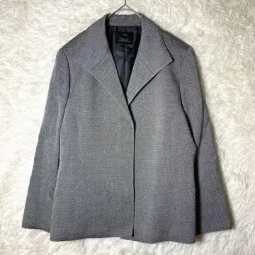 23구 테일러드 자켓 빅 사이즈 48 그레이 라메 믹스