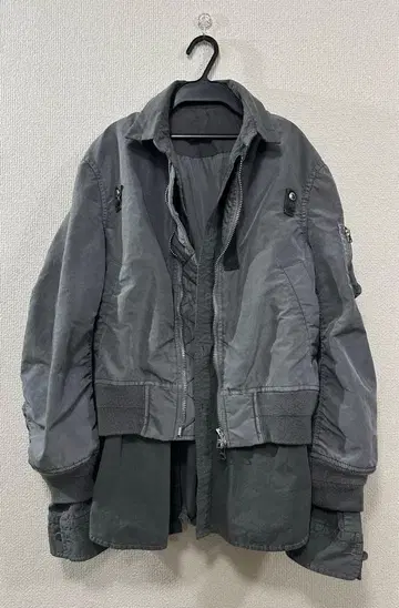sacai 24AW Garment Dye Nylon MA-1