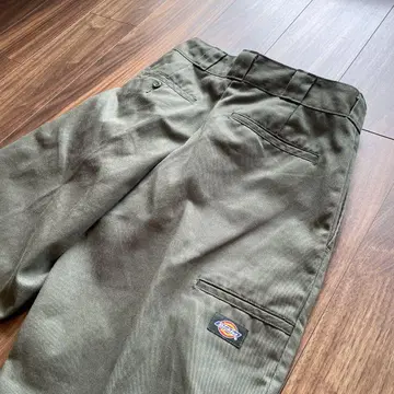 Dickies 워크 팬츠 올리브 그린 Loose Fit